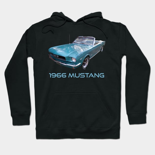 '66 Mustang Hoodie by MotorPix